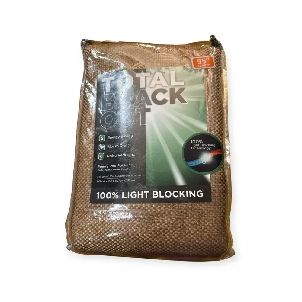 Tan Curtain Panel 95